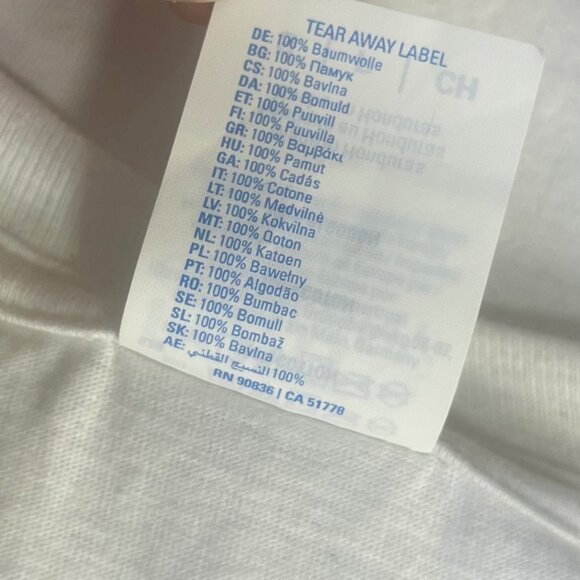 Aaliyah Graphic Tshirt Mens Small White Port & Company Fan Concert - Picture 8 of 9